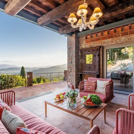 Villa Alice, Panoramic Stone To Sleep 10 Lucca