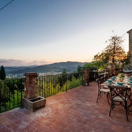 Villa Alice, Panoramic Stone To Sleep 10 Lucca